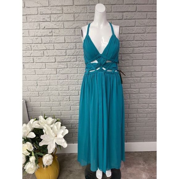 Light In The Box Wedding / Special Occasion Maxi Dress / Gown Size 6 NWT - Picture 1 of 16